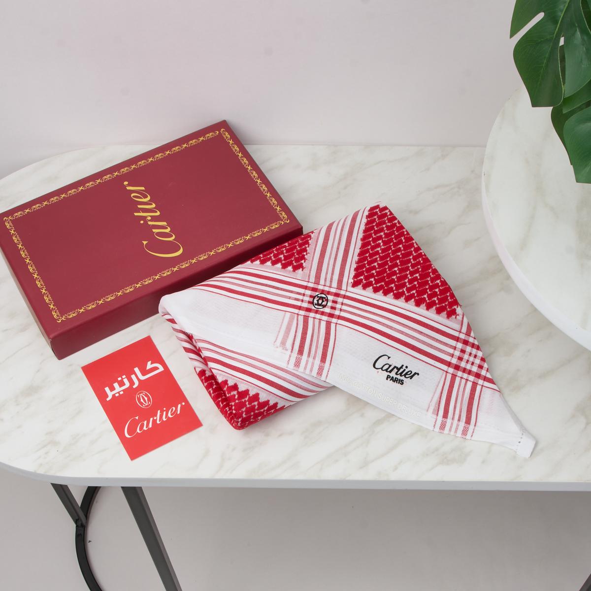 شماغ العيد 2026 من  كارتير أحمر أصلي -  مقاسات 55 58 60