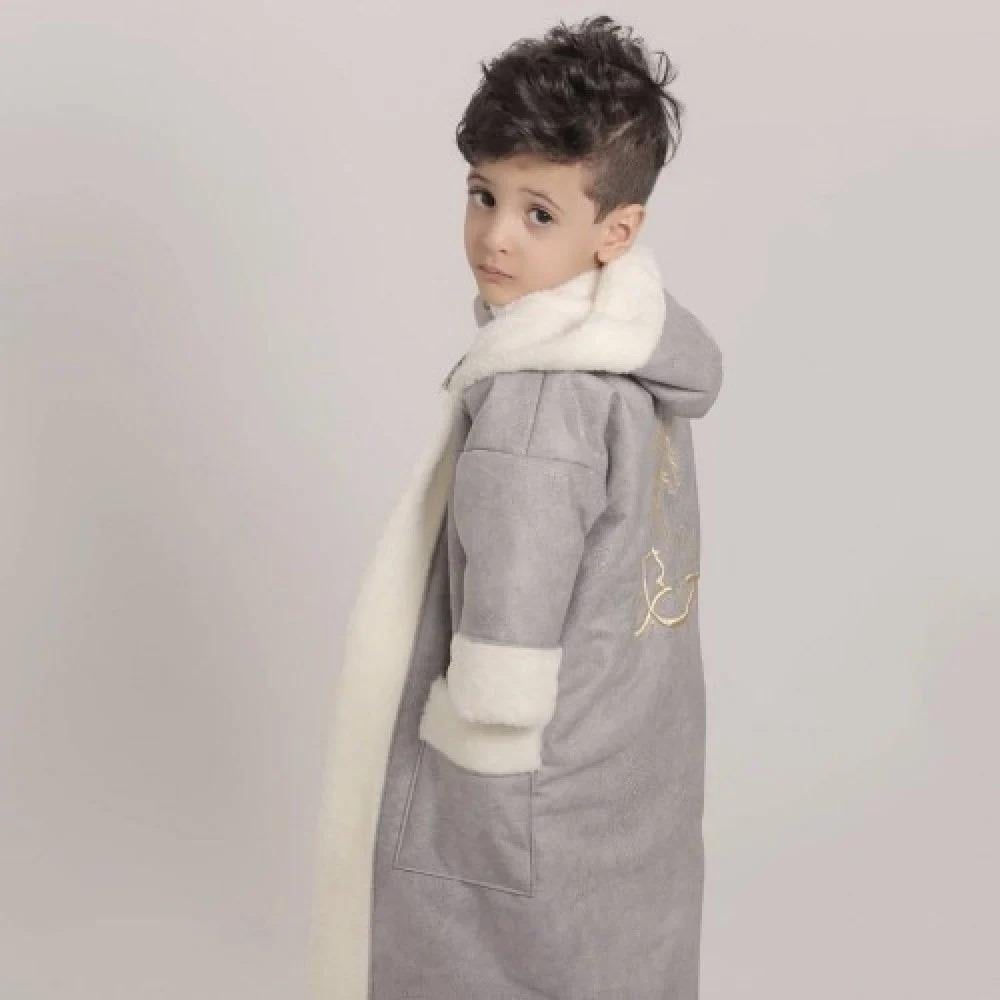 فروة أطفال شتوية فاخرة