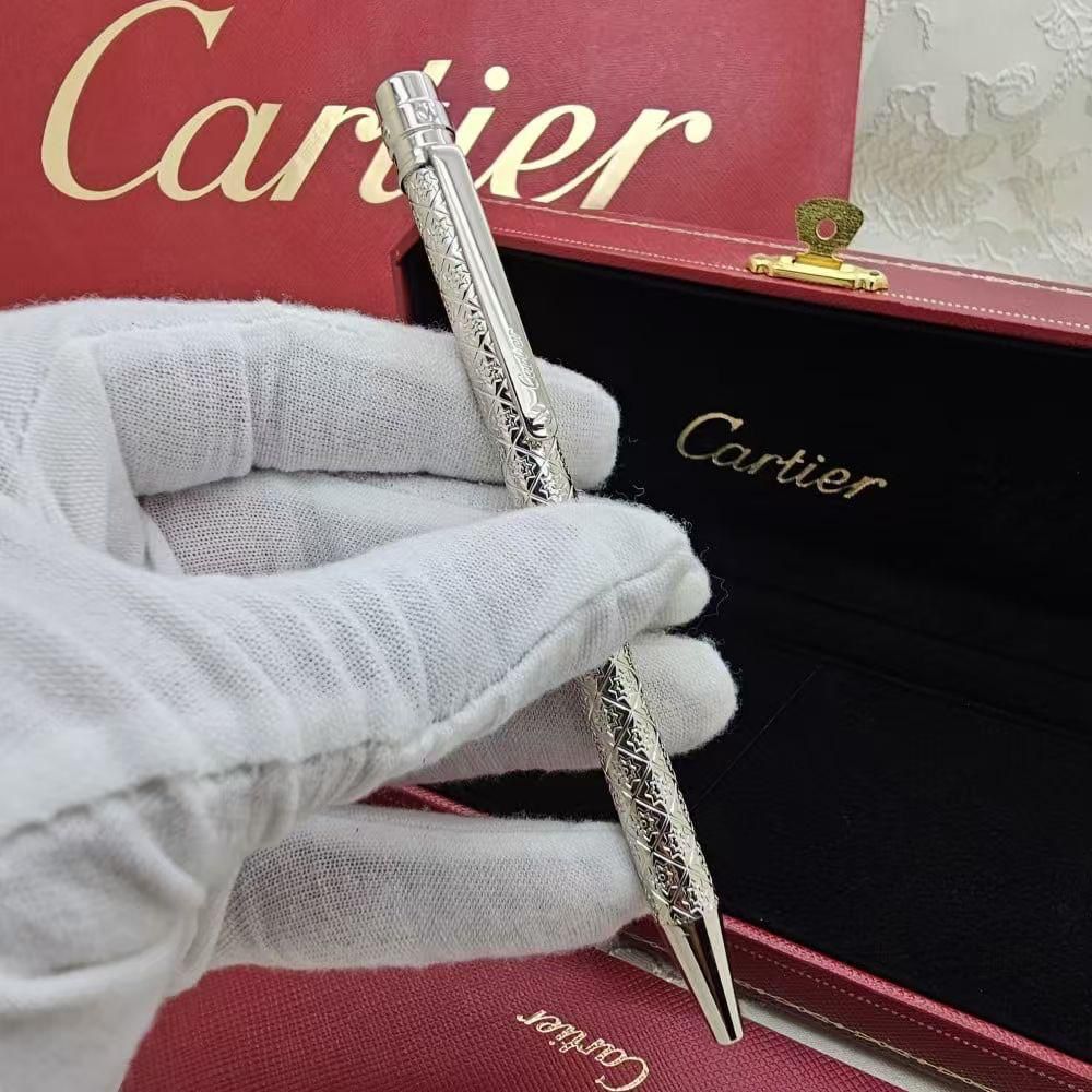 قلم كارتير سانتوس الأصلي رجالي - سعر قلم كارتير الأصلي الفضي | نايس بوكس